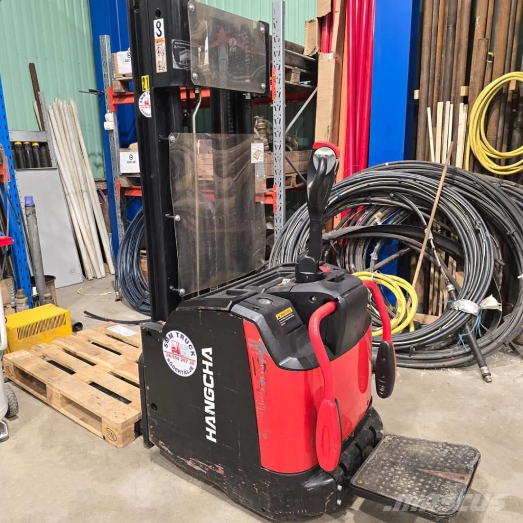  Hangsha CDD12-AZ3S-L Παλετοφόρα πεζού χειριστή με ιστό