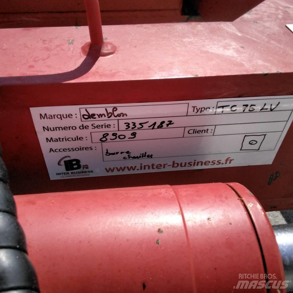 Demblon TC 75 LV Συμβατικά άροτρα