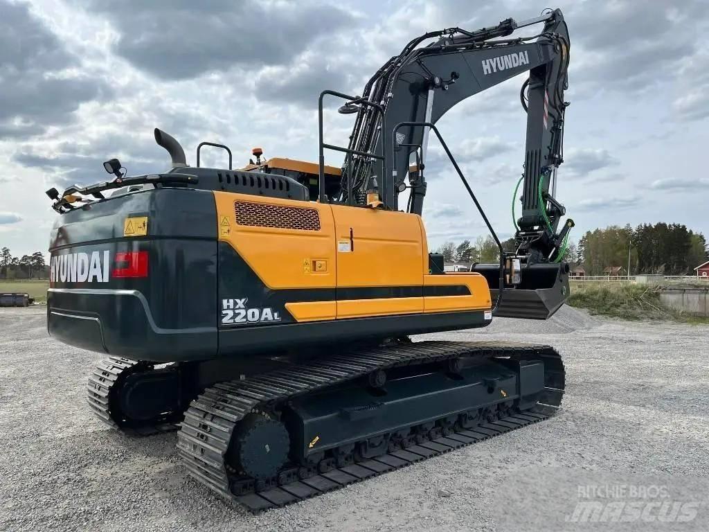 Hyundai HX 220 Εκσκαφείς με ερπύστριες
