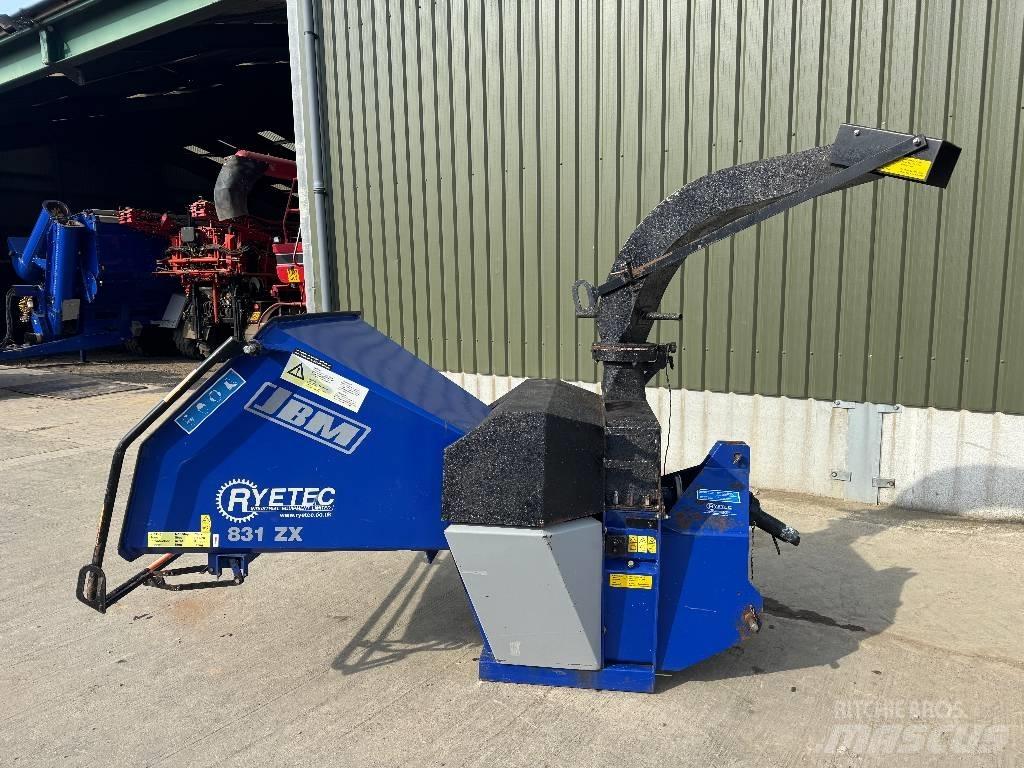 JBM Ryetec 831 ZX Τεμαχιστές ξύλου