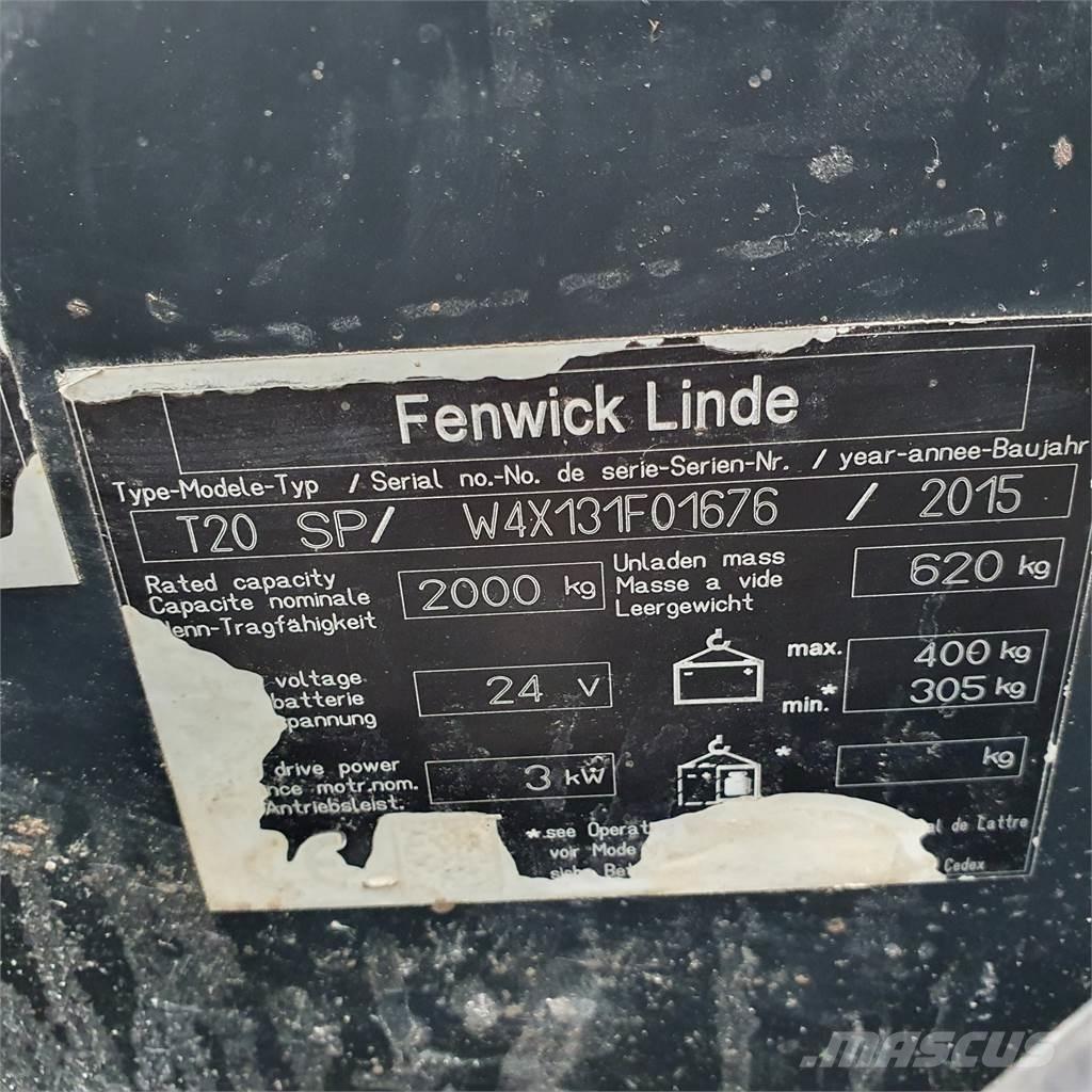 Linde T20SP kurz Χειροκίνητο περονοφόρο ανυψωτικό