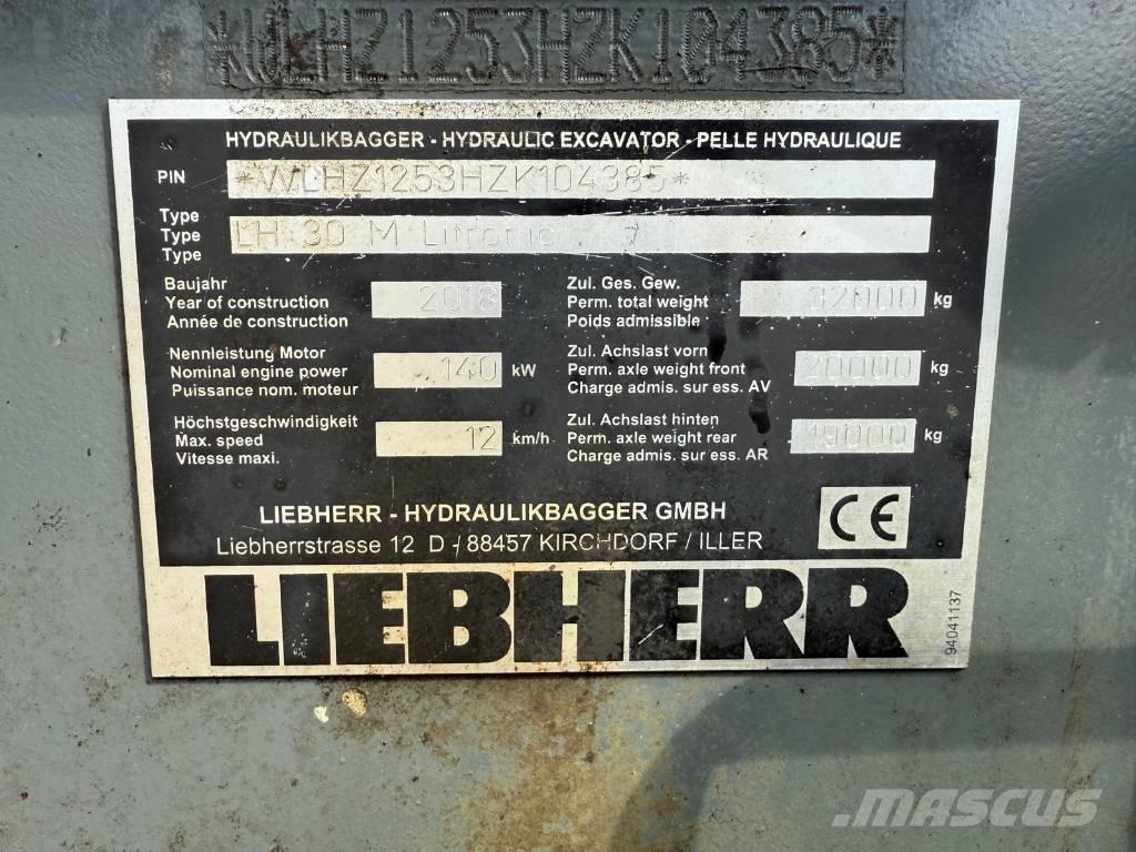 Liebherr LH 30 M Βιομηχανικά μηχανήματα διαχείρισης αποβλήτων