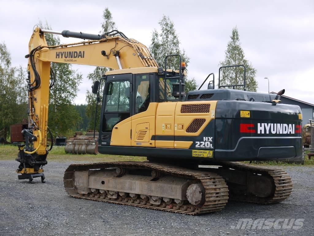 Hyundai HX 220 L Εκσκαφείς με ερπύστριες
