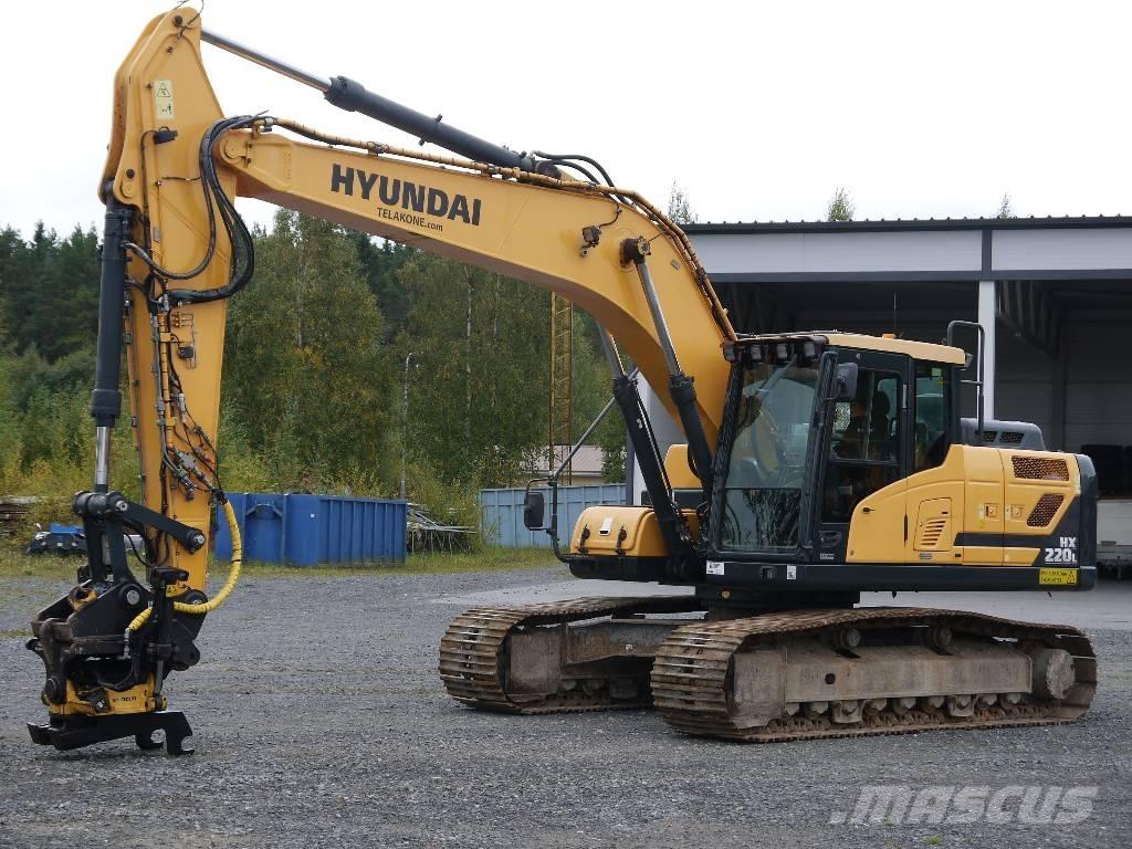 Hyundai HX 220 L Εκσκαφείς με ερπύστριες