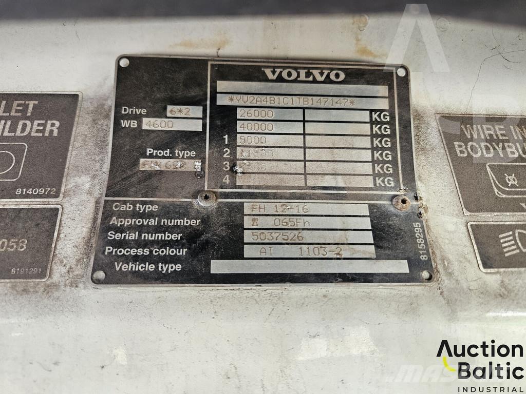 Volvo FH12 Φορτηγά Kαρότσα με ανοιγόμενα πλαϊνά