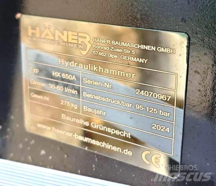 Häner HX650A Σφυριά / Σπαστήρες