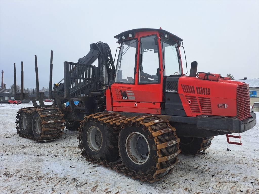Komatsu 865 Μεταφορείς ξυλείας