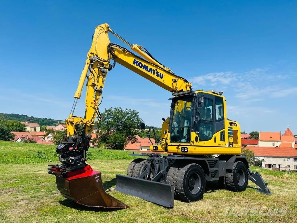 Komatsu PW 148-10 Εκσκαφείς με τροχούς - λάστιχα