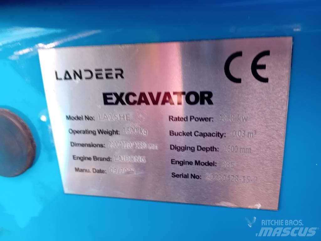  Landeer LA15HE Εκσκαφάκι (διαβολάκι) < 7t