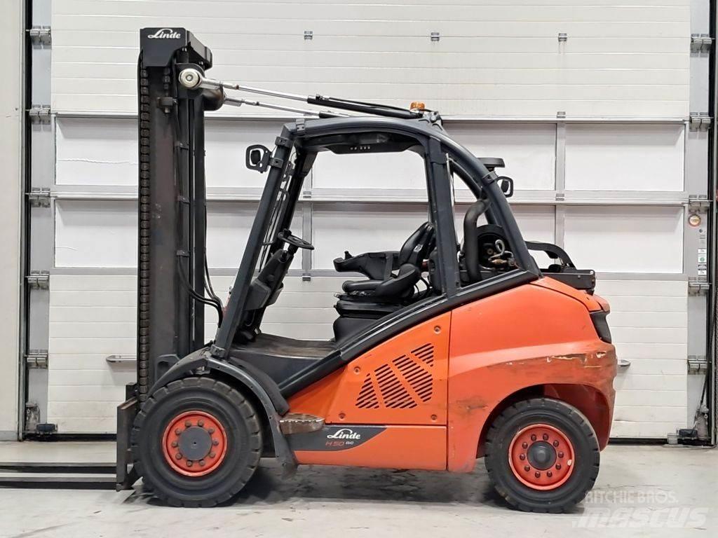 Linde H50T-02 Περονοφόρα ανυψωτικά κλαρκ με φυσικό αέριο LPG