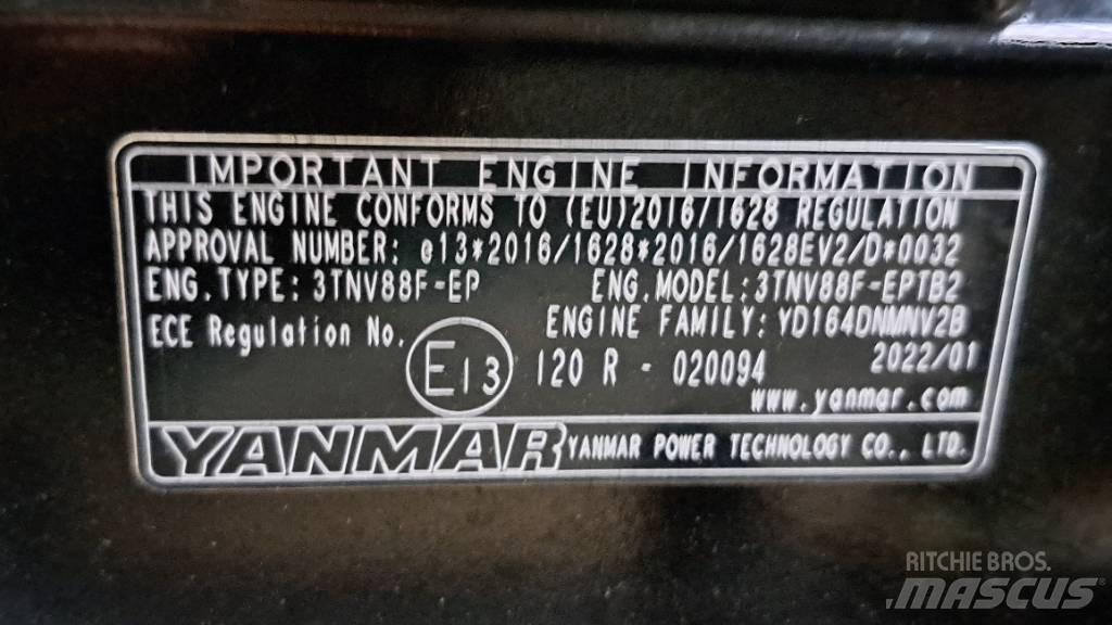 Yanmar 3TNV88F-EPTB2 Κινητήρες