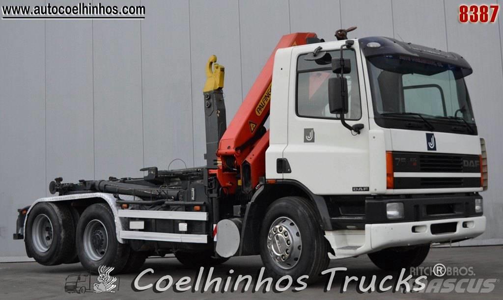 DAF 75CF 270 Φορτηγά για εμπορευματοκιβώτια