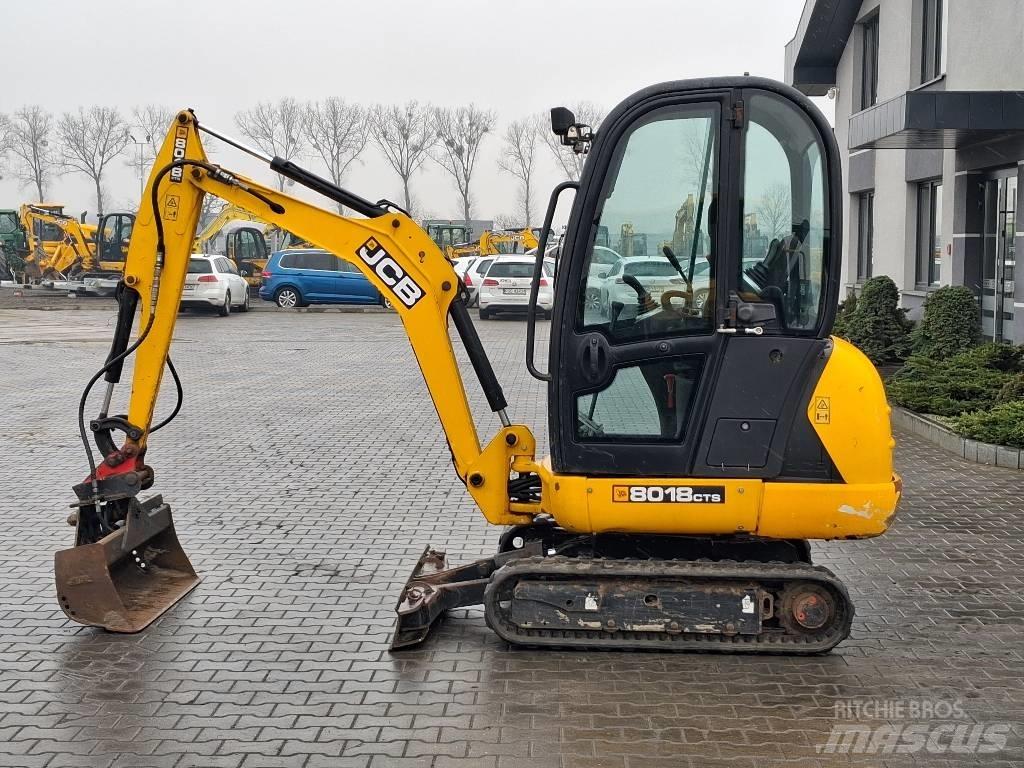 JCB 8018 CTS Εκσκαφάκι (διαβολάκι) < 7t