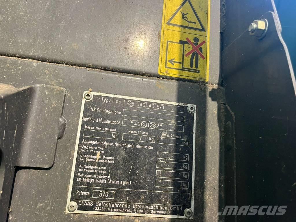 CLAAS Jaguar 970 Μηχανές χορτονομής