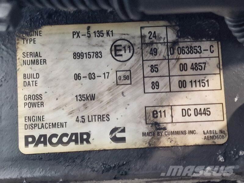 DAF PX-5 135 K1 Κινητήρες