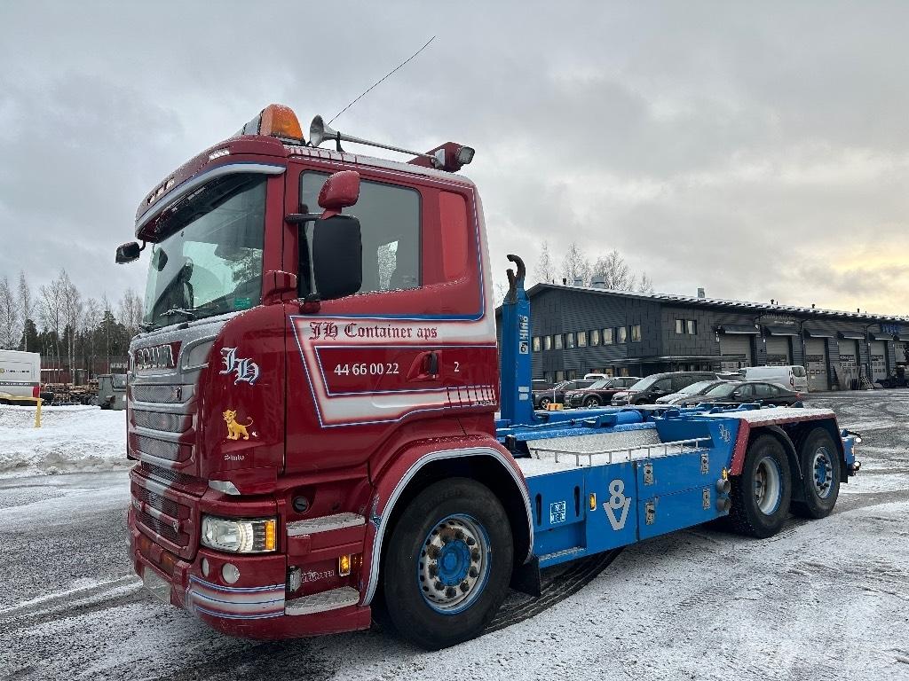 Scania R580 6x2*4 Φορτηγά ανατροπή με γάντζο