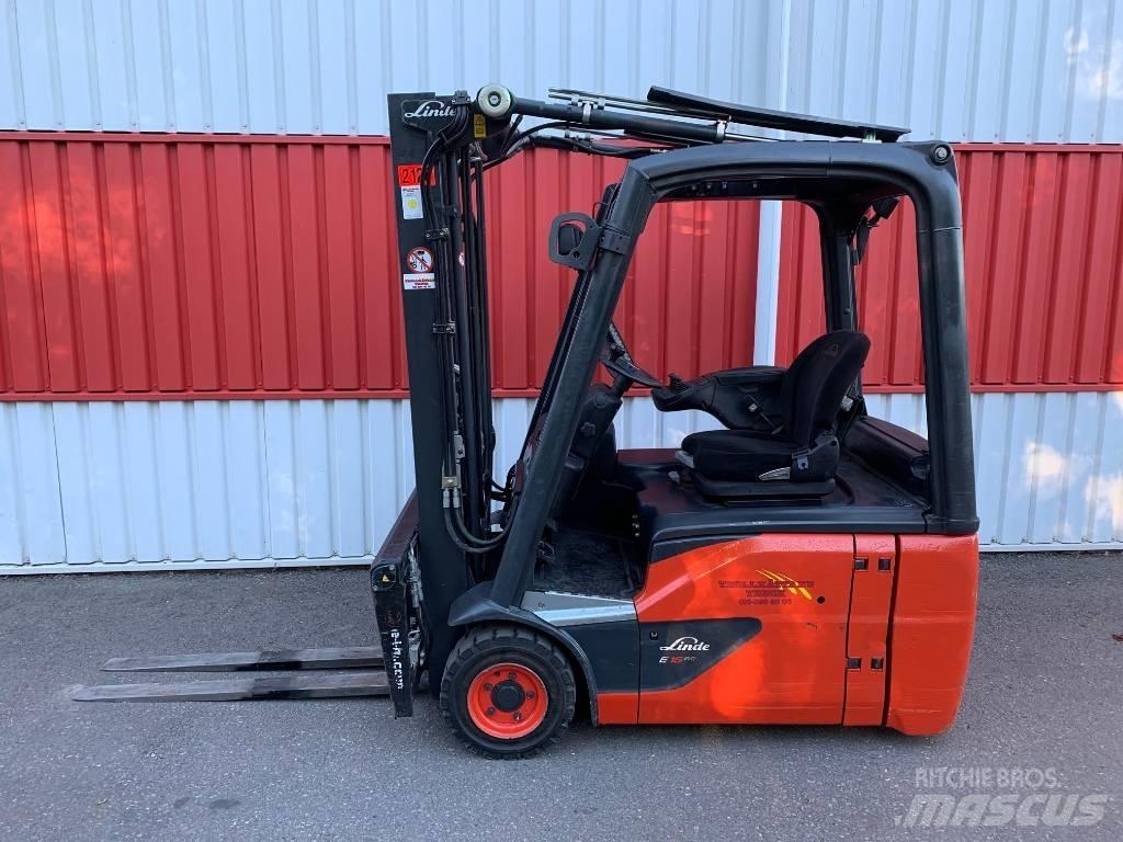 Linde E16C-02 Ηλεκτρικά περονοφόρα ανυψωτικά κλαρκ