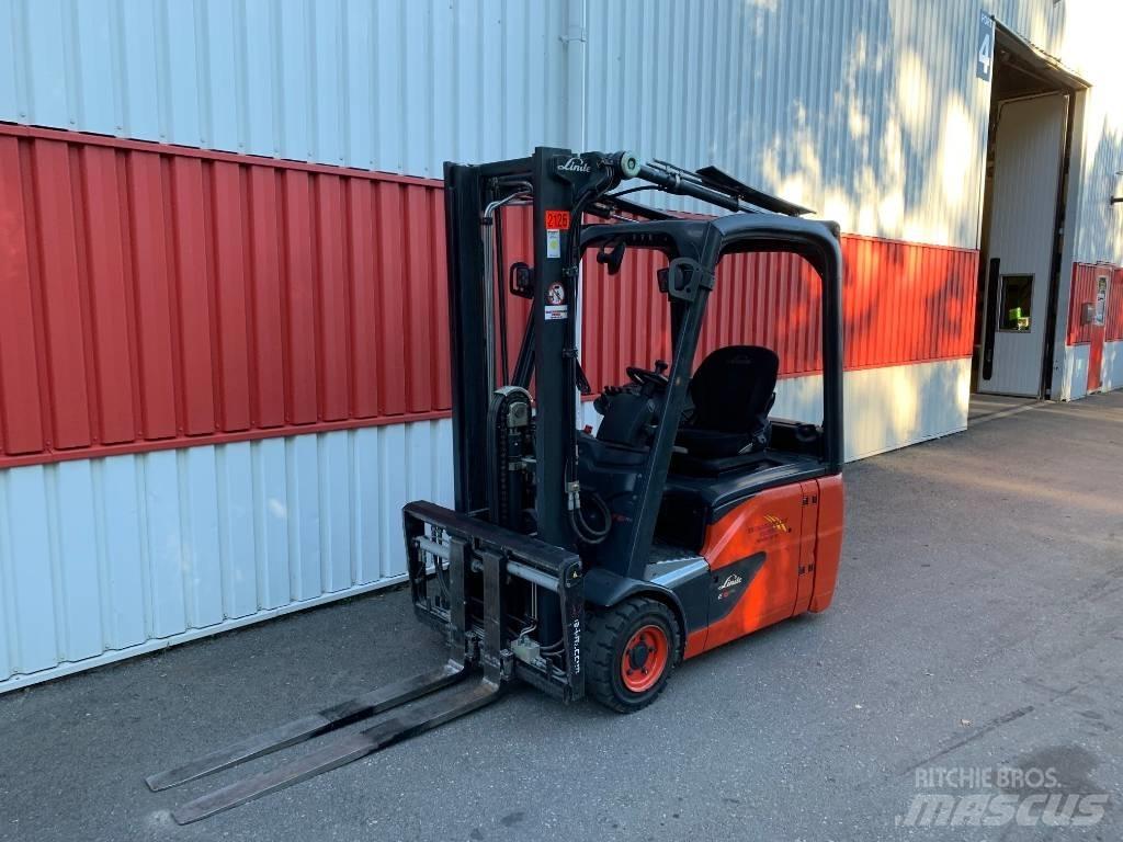 Linde E16C-02 Ηλεκτρικά περονοφόρα ανυψωτικά κλαρκ