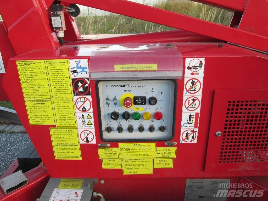 Europelift TM18GTi Εναέριες πλατφόρμες τοποθετημένες σε ρυμούλκα