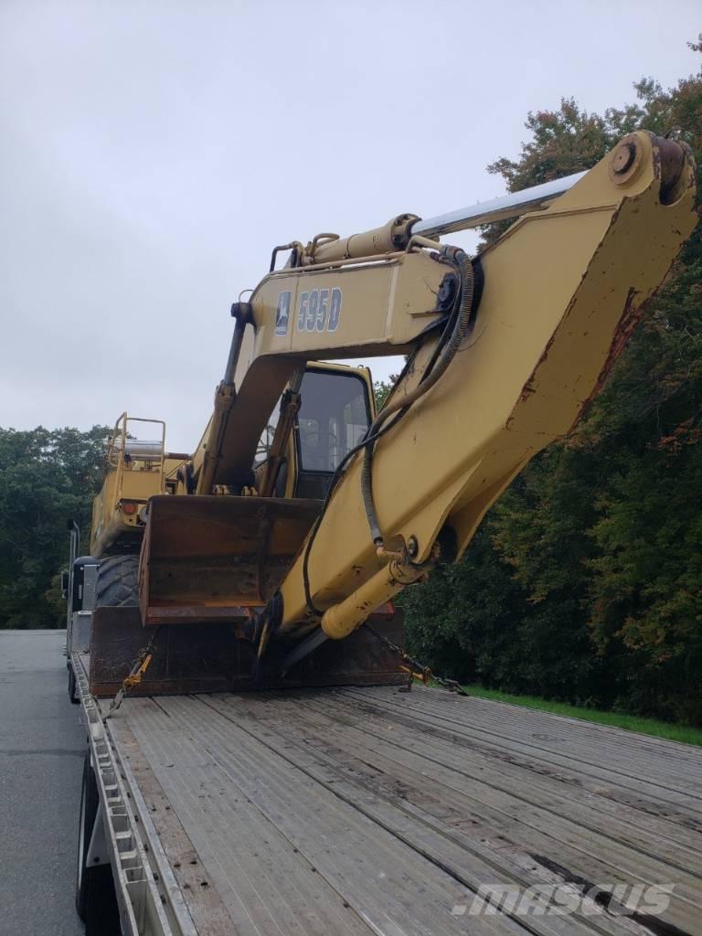 John Deere 595D Εκσκαφείς με τροχούς - λάστιχα