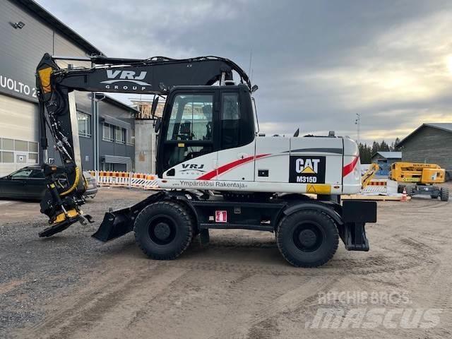 CAT 315D Εκσκαφείς με τροχούς - λάστιχα