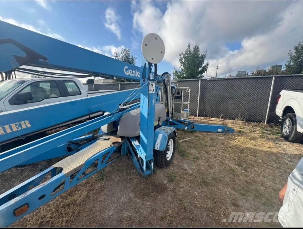 Genie TZ 50 Εναέριες πλατφόρμες τοποθετημένες σε ρυμούλκα