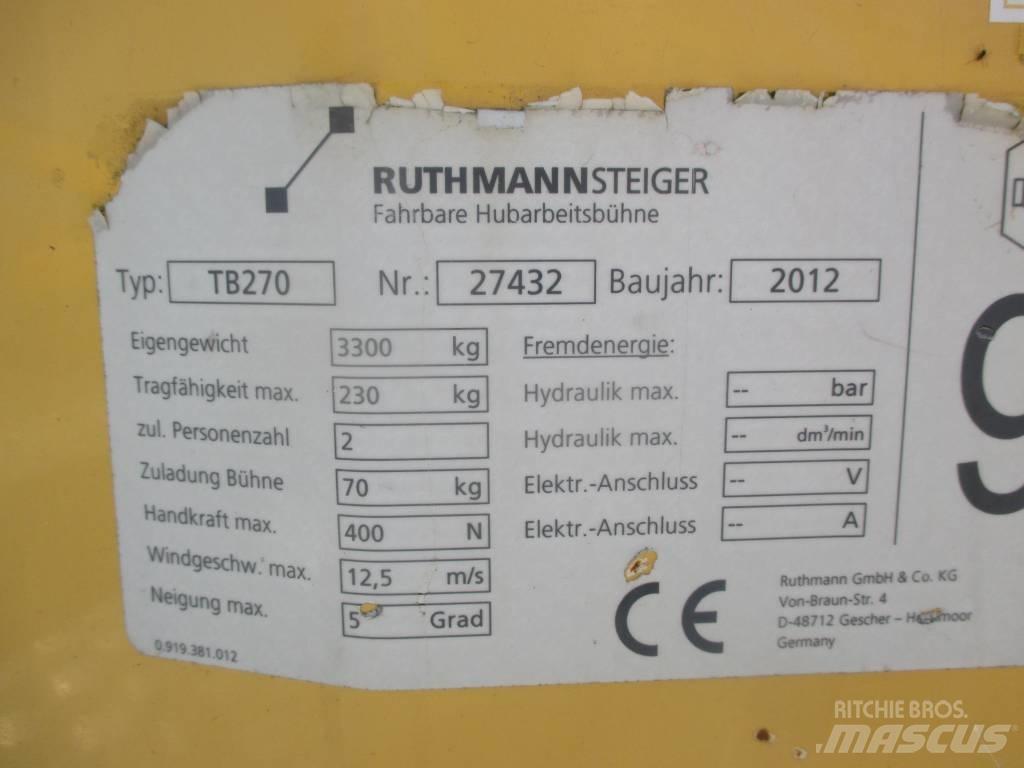  Rothmann TB270 Εναέριες πλατφόρμες τοποθετημένες σε φορτηγό