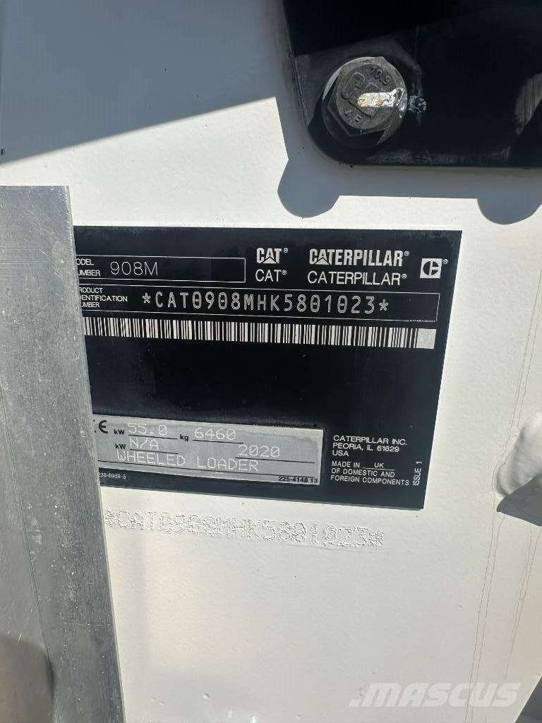 CAT 908 M Φορτωτές με λάστιχα (Τροχοφόροι)