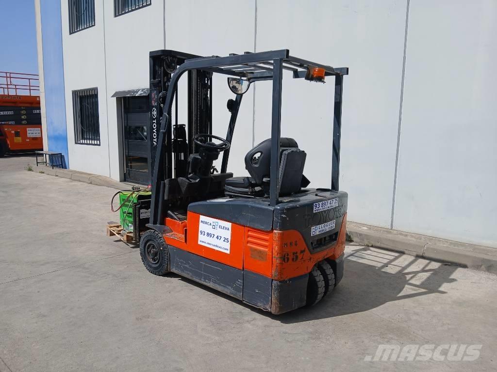 Toyota 7 FBEF 15 Ηλεκτρικά περονοφόρα ανυψωτικά κλαρκ