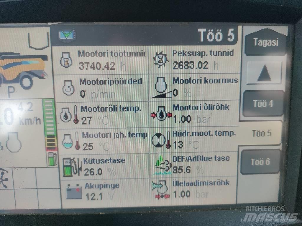 New Holland CX 6090 Θεριζοαλωνιστικές μηχανές