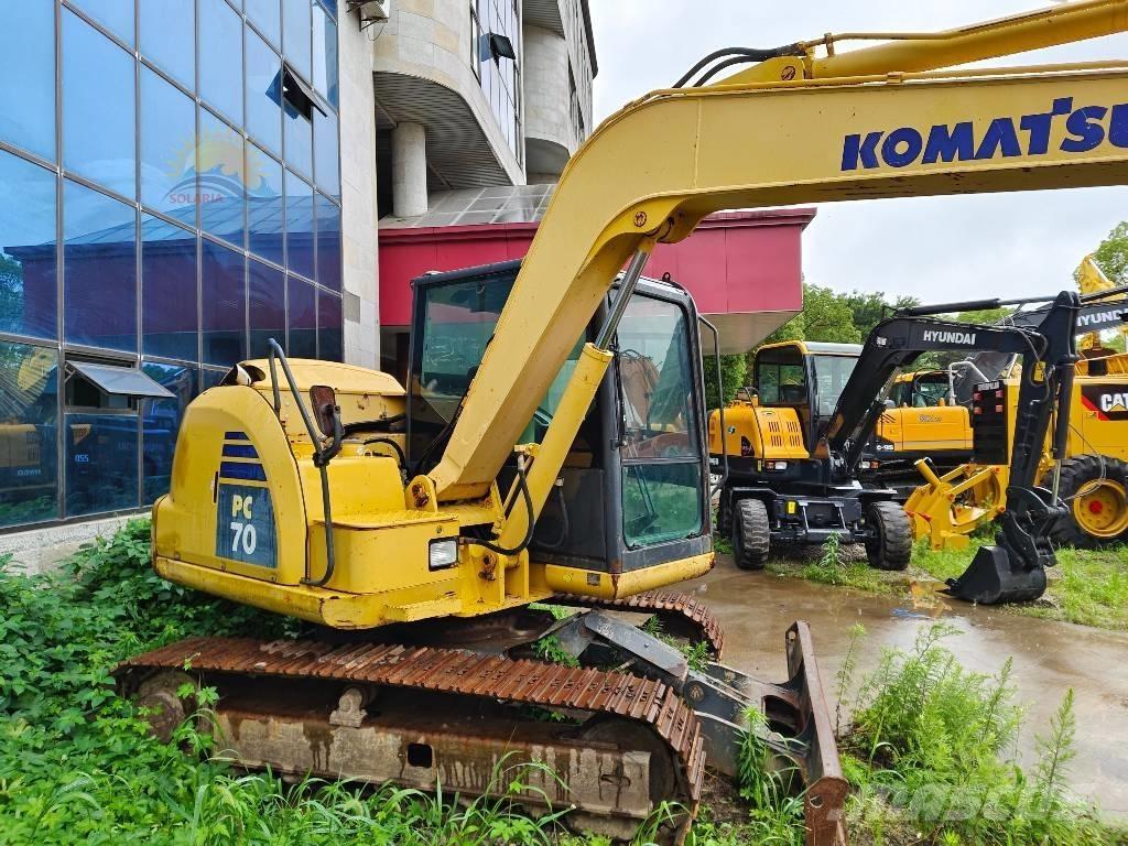 Komatsu PC 70-8 Εκσκαφείς με ερπύστριες