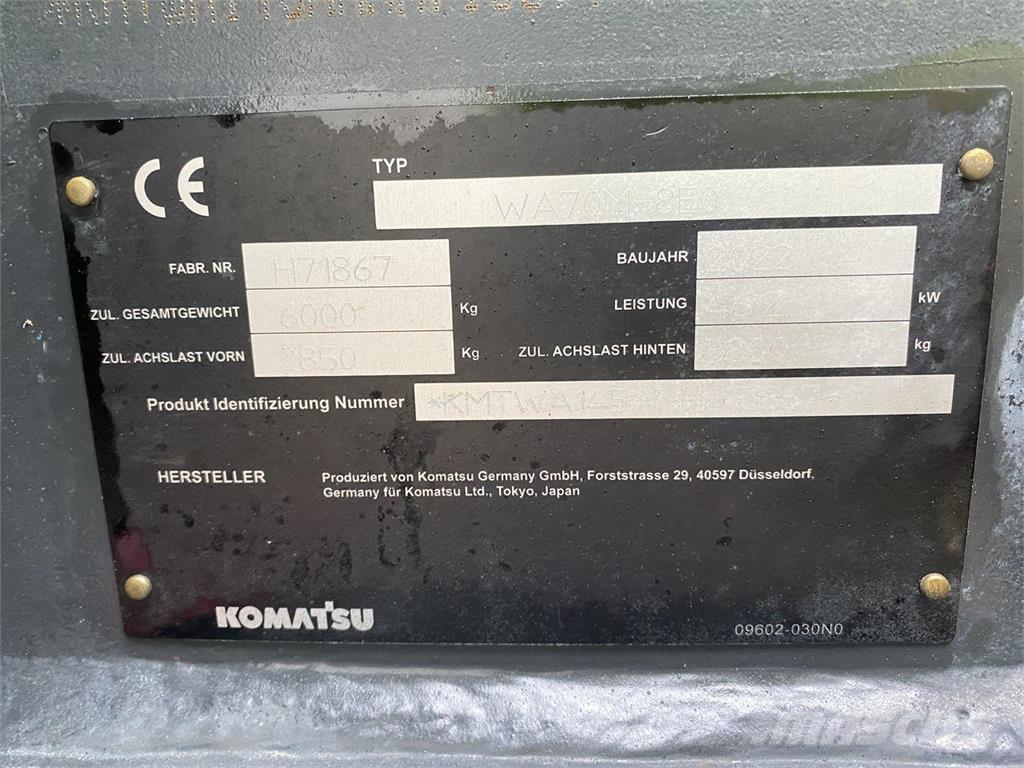 Komatsu WA70M-8EO Φορτωτές πολλαπλών χρήσεων