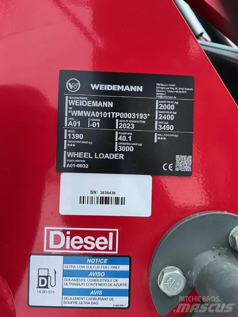 Weidemann 1390 Φορτωτές με λάστιχα (Τροχοφόροι)