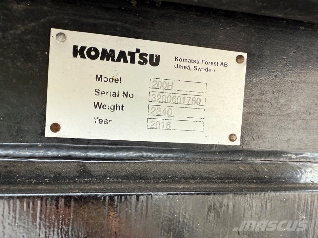 Komatsu 901 Θεριζοαλωνιστικές μηχανές