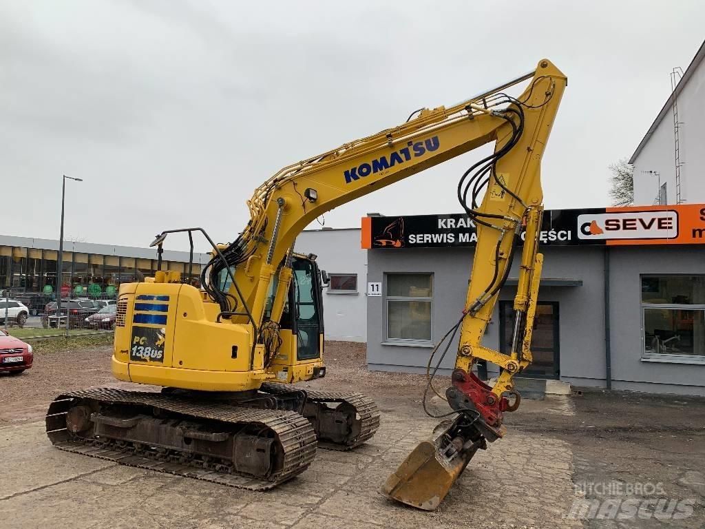 Komatsu PC 138 US-10 Εκσκαφείς με ερπύστριες