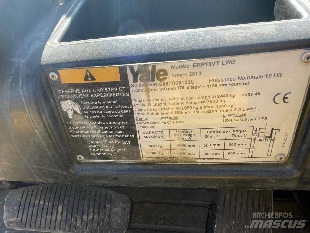 Yale ERP 16 VT Ηλεκτρικά περονοφόρα ανυψωτικά κλαρκ