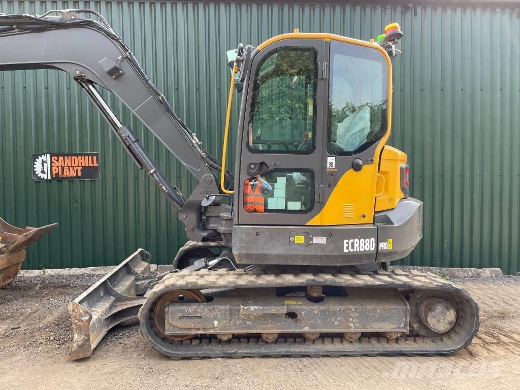 Volvo ECR 88 D PRO Μίνι εκσκαφείς 7t - 12t