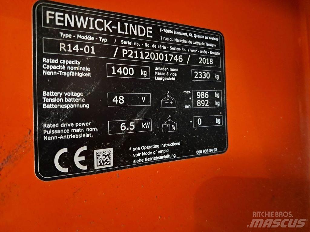 Linde R14-01 Ανυψωτικά στενών δρόμων