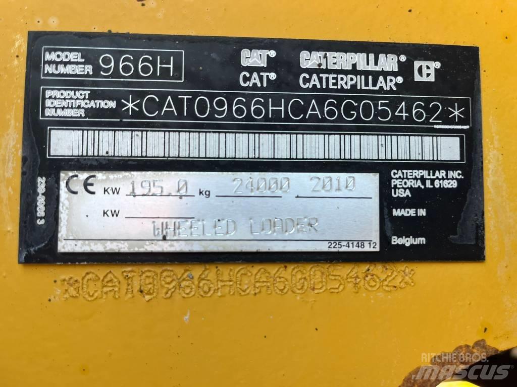 CAT 966 H Φορτωτές με λάστιχα (Τροχοφόροι)