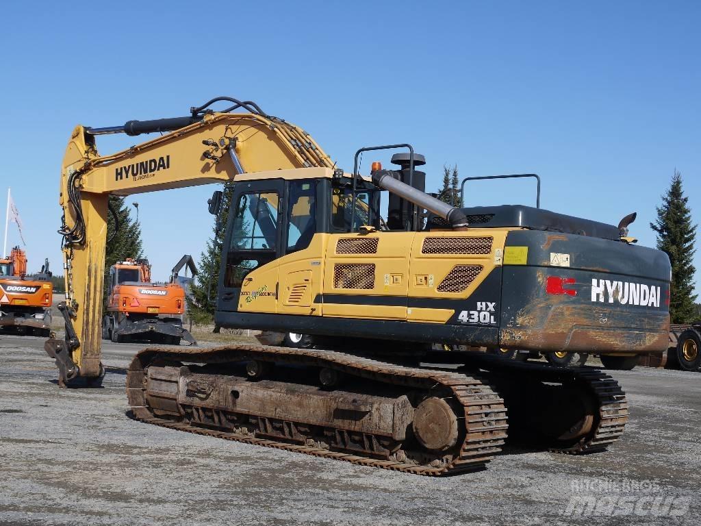 Hyundai HX 430 L Εκσκαφείς με ερπύστριες