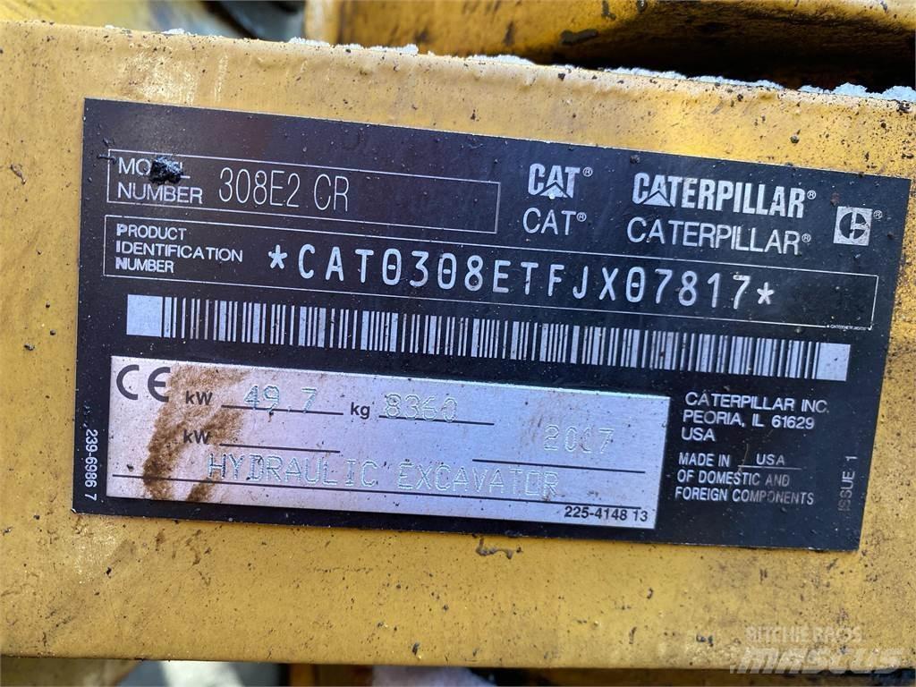 CAT 308E2CR Μίνι εκσκαφείς 7t - 12t