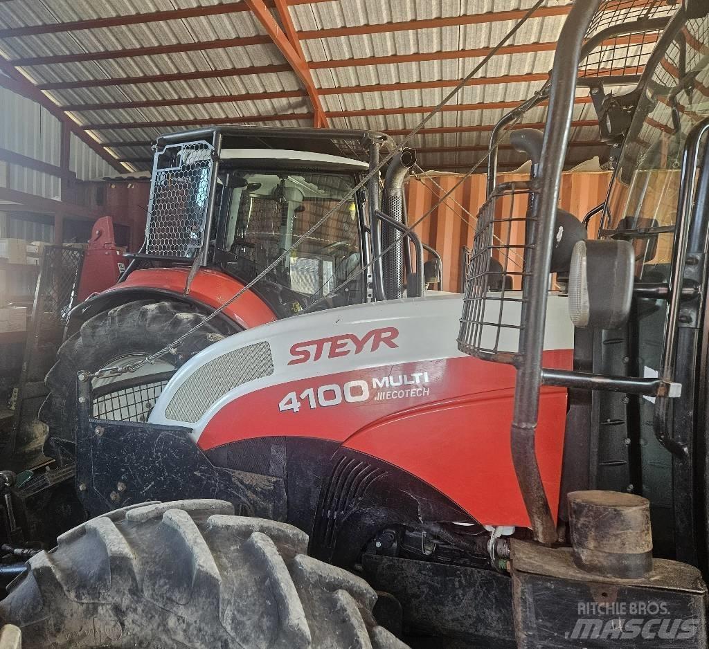 Steyr 4100 Τρακτέρ δασοπονίας
