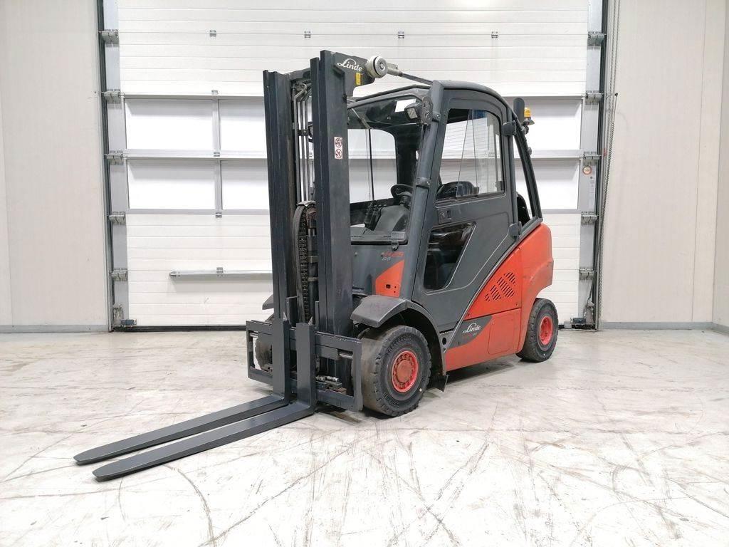 Linde H25T-02 Περονοφόρα ανυψωτικά κλαρκ με φυσικό αέριο LPG