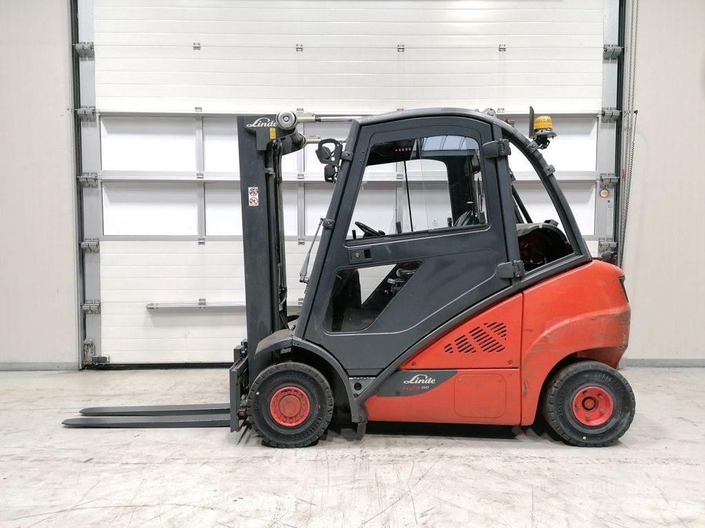 Linde H25T-02 Περονοφόρα ανυψωτικά κλαρκ με φυσικό αέριο LPG