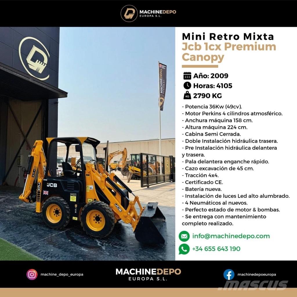 JCB 1 CX Εκσκαφείς Φορτωτές τύπου JCB