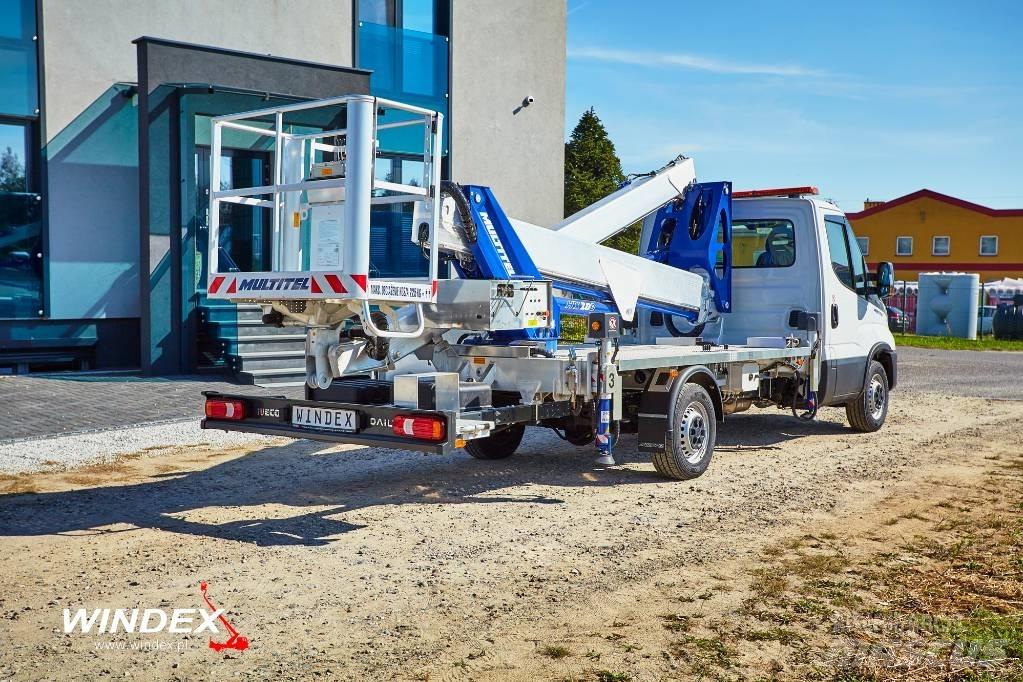 Multitel HX 200 EX Εναέριες πλατφόρμες τοποθετημένες σε φορτηγό