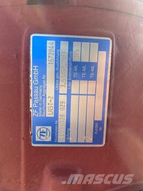 ZF MT-D 3105 Άξονες