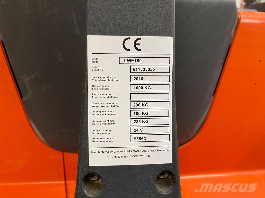 BT LWE160 Χειροκίνητο περονοφόρο ανυψωτικό