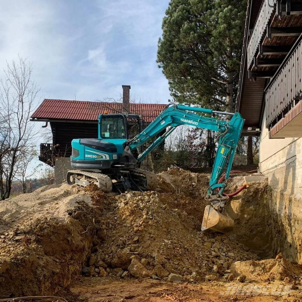 Sunward SWE 90 UF Μίνι εκσκαφείς 7t - 12t