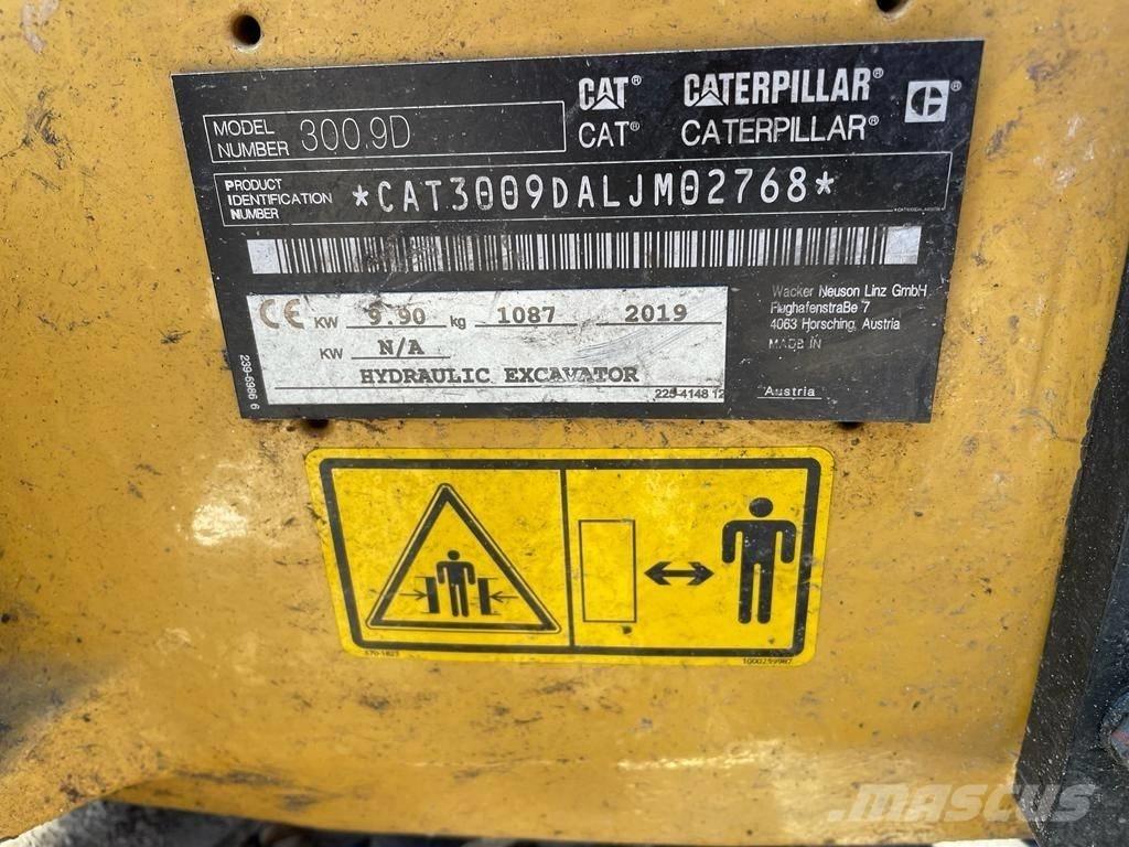 CAT 300.9 D Εκσκαφάκι (διαβολάκι) < 7t